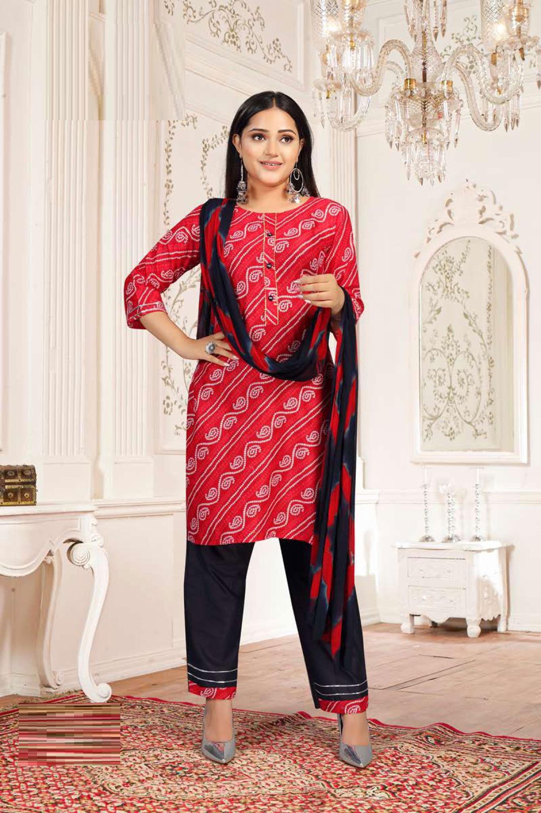 Fly Free Suncity 1 Ethnic Wear Cotton Printed Ready Made Collection